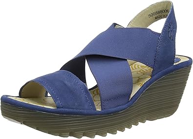 fly blue sandals