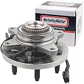 MotorbyMotor 515142 Front Wheel Bearings and Hub Assembly fits for Ford F-150, Expedition, Lincoln Navigator 2011-2014 Wheel Hub Assembly 4WD with 6 Lugs, ABS