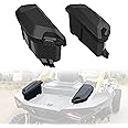 CUSAUTV Rear Side Cargo Storage Boxes for Maverick R, 13.5L Waterproof Bed Tool Side Cargo Storage Boxes Compatible with Can Am Maverick R 2024+ Accessories Replace #715007372 (2PCS)