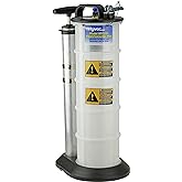 Mityvac 7201 2.3 Gallon Fluid Evacuator Extractor and Dispensing Pump, Push Button, Manual Operation, Chemical-Resistant Polyethylene, Automatic Overflow Prevention, Quick-Drain Spout, Large Base