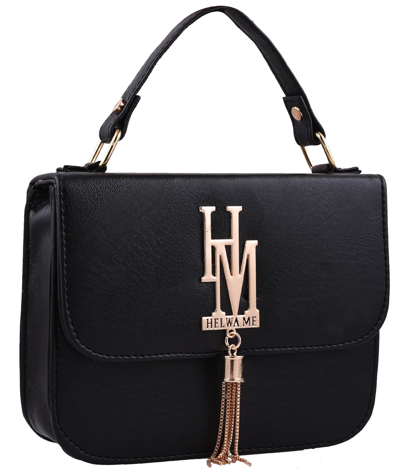 fristo women's slingbag (frsb-066, black)