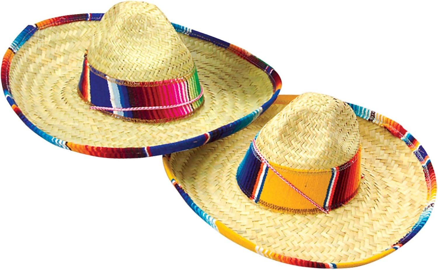 Giftexpress Child Sombrero Hat With Serape Trim Cinco De Mayo Straw Hat Clothing Dprd Tasikmalayakab Go Id