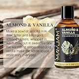 MAYJAM Fragrance Oil 100ML Almond Vanilla Aromatherapy Diffuser Oil view 3