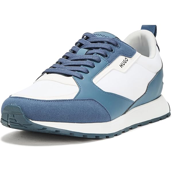 Hugo Icelin Runn logo trainers in black