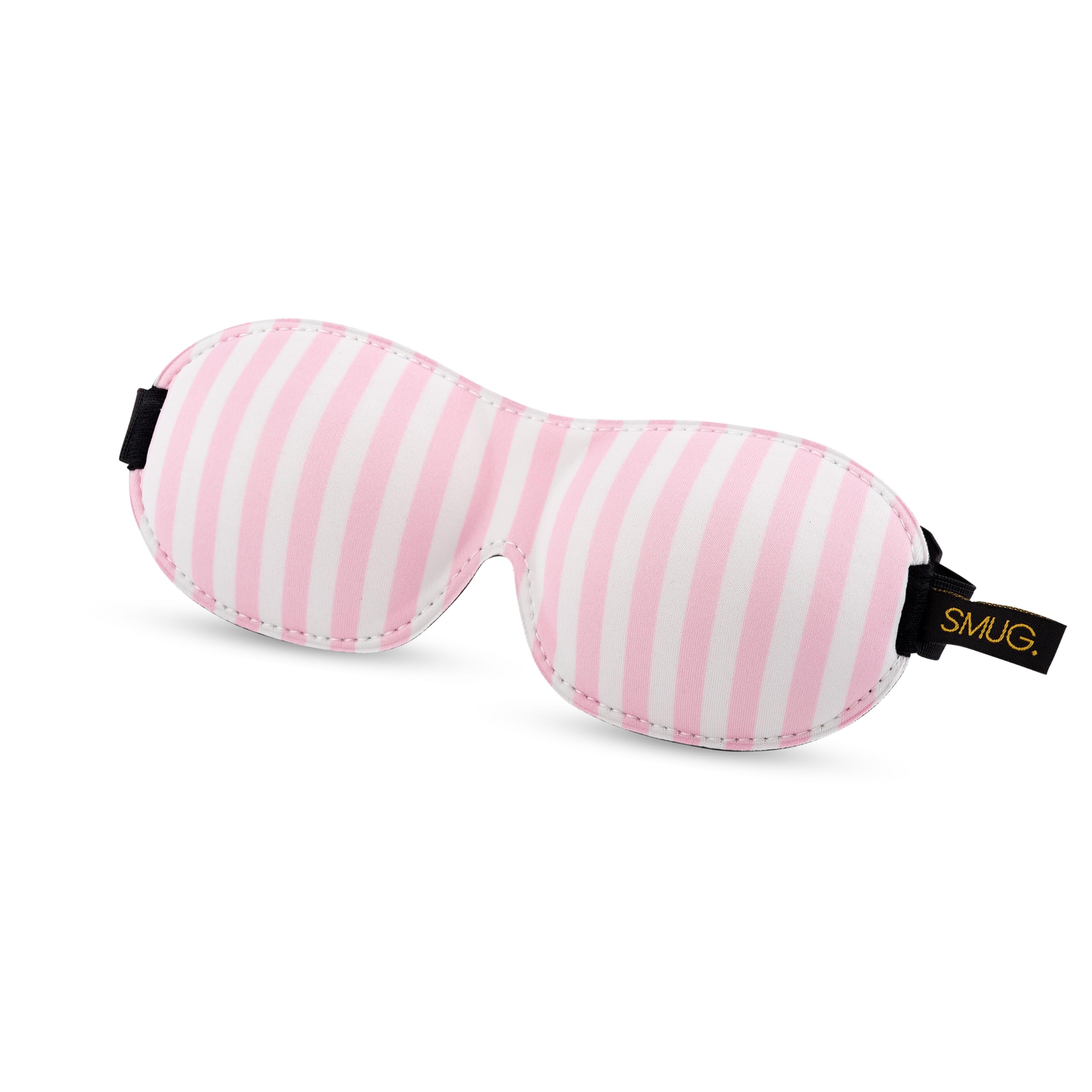 SMUG 100% Blackout Sleep & Eye Mask | Eyelash Extension Friendly | Eye Masks for Sleeping | Sleep Masks for Women & Men | Straps for Dream Comfort & Adjustability | Candy Shop