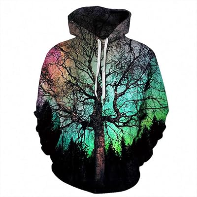 Funny Art Printed Women's Hooded Sweatshirt with Nigeria Ubuy