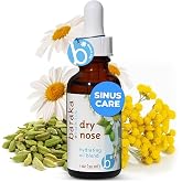 Baraka Dry Nose Oil - Hydrating Nose Moisturizer w/Dropper - 1 Pack, 30mL | Nasal Moisturizer for Inside Nose, Dry Nose Relief, Essential Oils (Cardamom, Everlast, German &amp;Chamomile) in Sesame Oil Base
