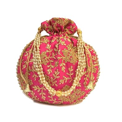 Shubh Shagun Rajasthani Ethnic Women handbag potli Bags