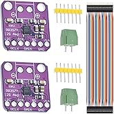 DAOKI 2PCS MAX98357 Audio Power Amplifier Module I2S Class D Filterless Audio Amplifiers Board for Arduino, Raspberry Pi, Esp