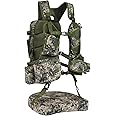 UIIHUNT Turkey Vest with Seat: Lightweight Turkey Hunting Vest with Game Pouch, Adjustable Turkey Hunting Gear Accessories