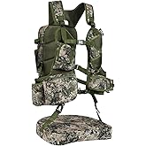 NatureBlend Turkey Vest - Ultimate Comfort Turkey Hunting Vest with Seat Cushion and Game Pouch, Turkey Hunting Accessories