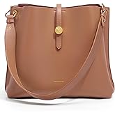 Cnoles Women Genuine Leather Designer Tote Bags Purses And Handbags For Women Fashion Ladies Top Handle Shoulder Satchel Bag