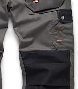 Scruffs Worker Plus Graphite Grey Work Trousers 34W Regular Leg view 4