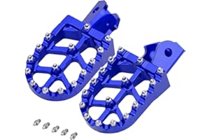 LKV Surron Dirt Bike Foot Pegs CNC Motorcycle Footpegs Pedals Rests Compatible with Sur Ron light Bee S/X Segway X160 X260 Ta