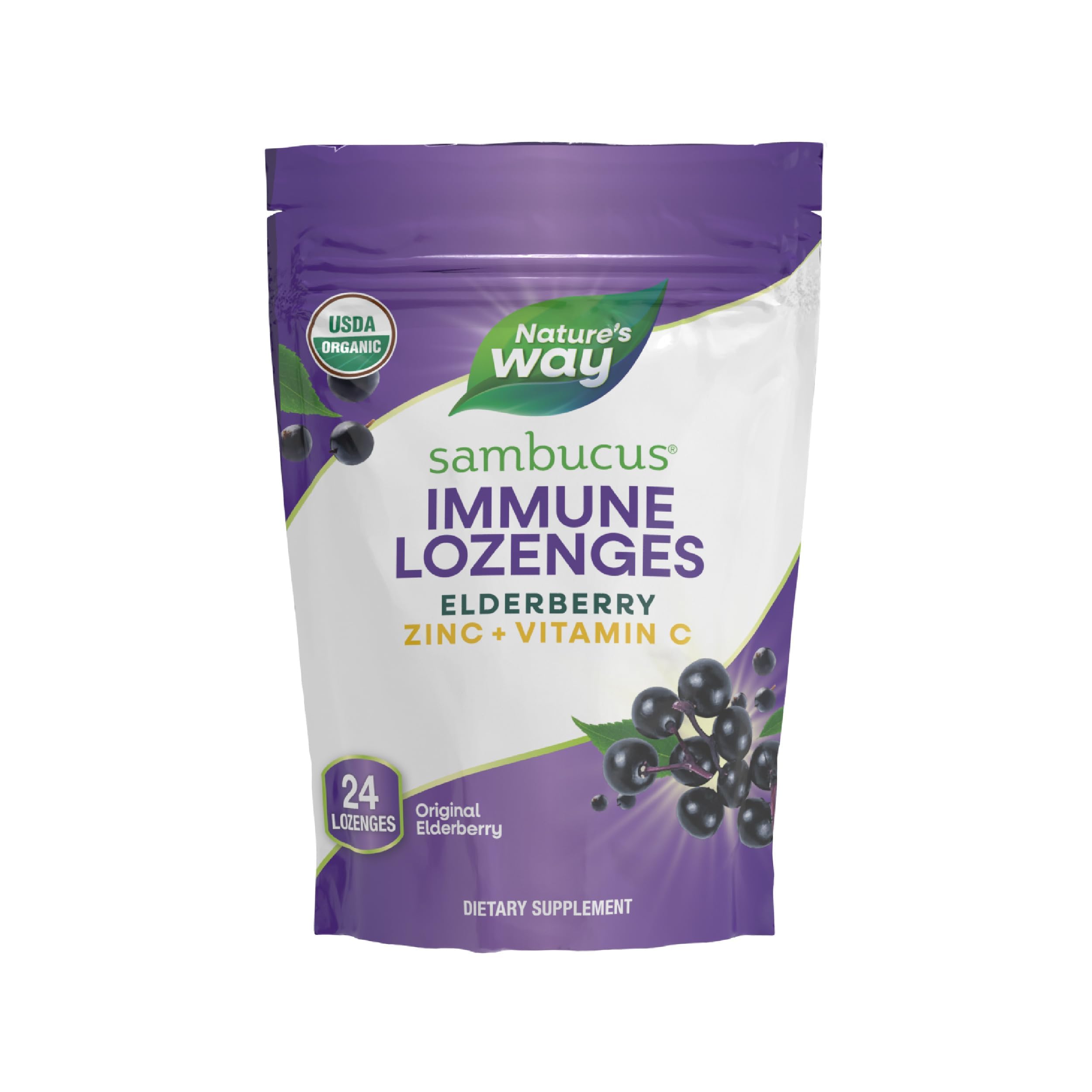 Sambucus Immune Lozenges (Elderberry)