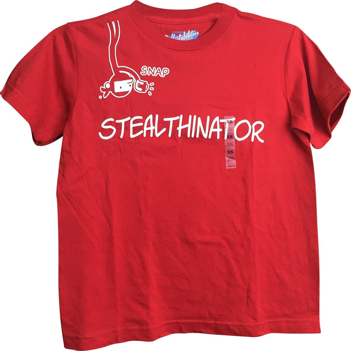 Diary of a Wimpy Kid Greg Heffley Stealthinator Red Youth T-Shirt