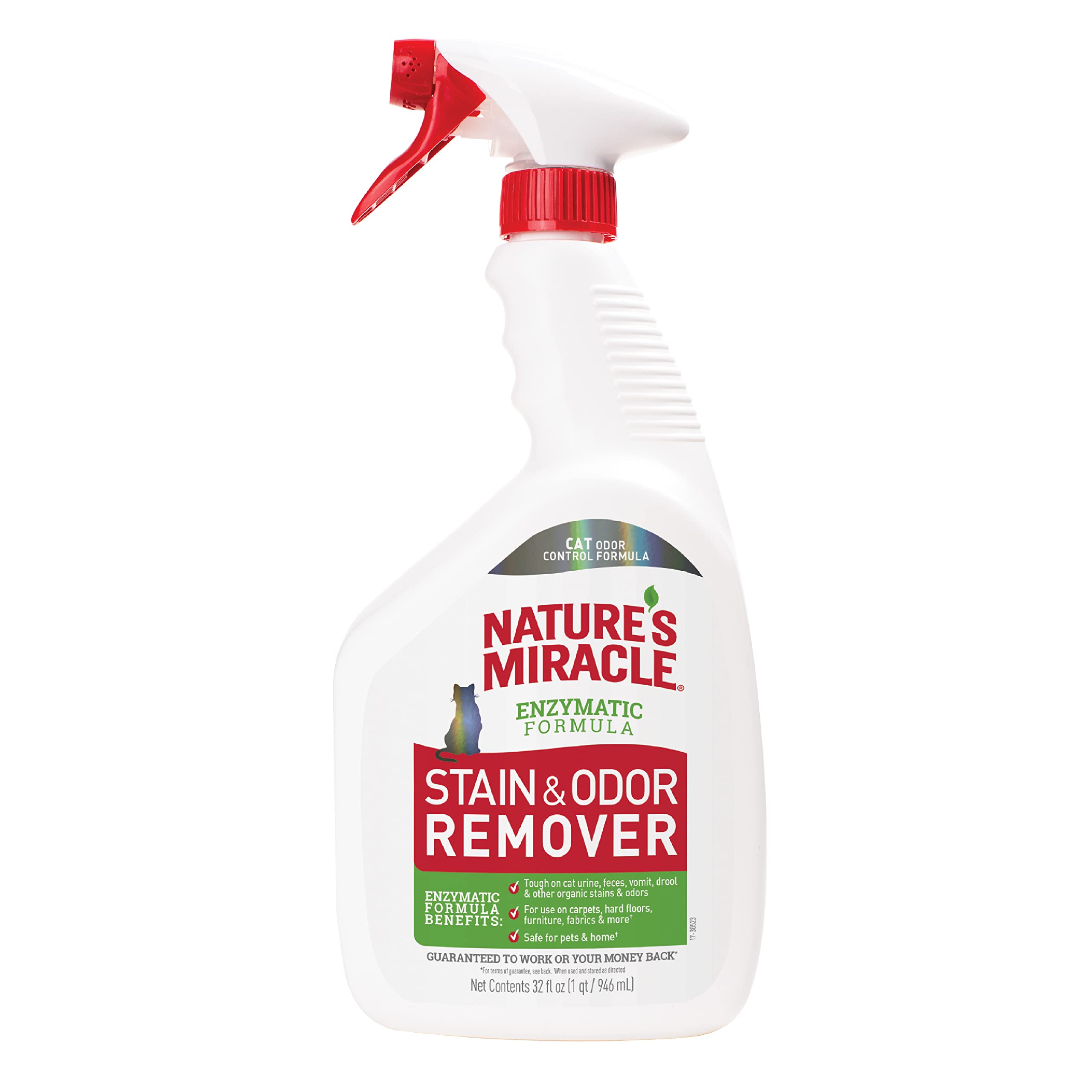 Photo 1 of ********READ CLERK COMMENTS********
Nature's Miracle Stain and Odor Remover, Spot Stain and Pet Odor Eliminator, Enzymatic Formula, 32 Ounce Spray