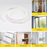 Fowong Weather Stripping Window Seal 20m 9mm x 9mm White Draught Excluder view 6