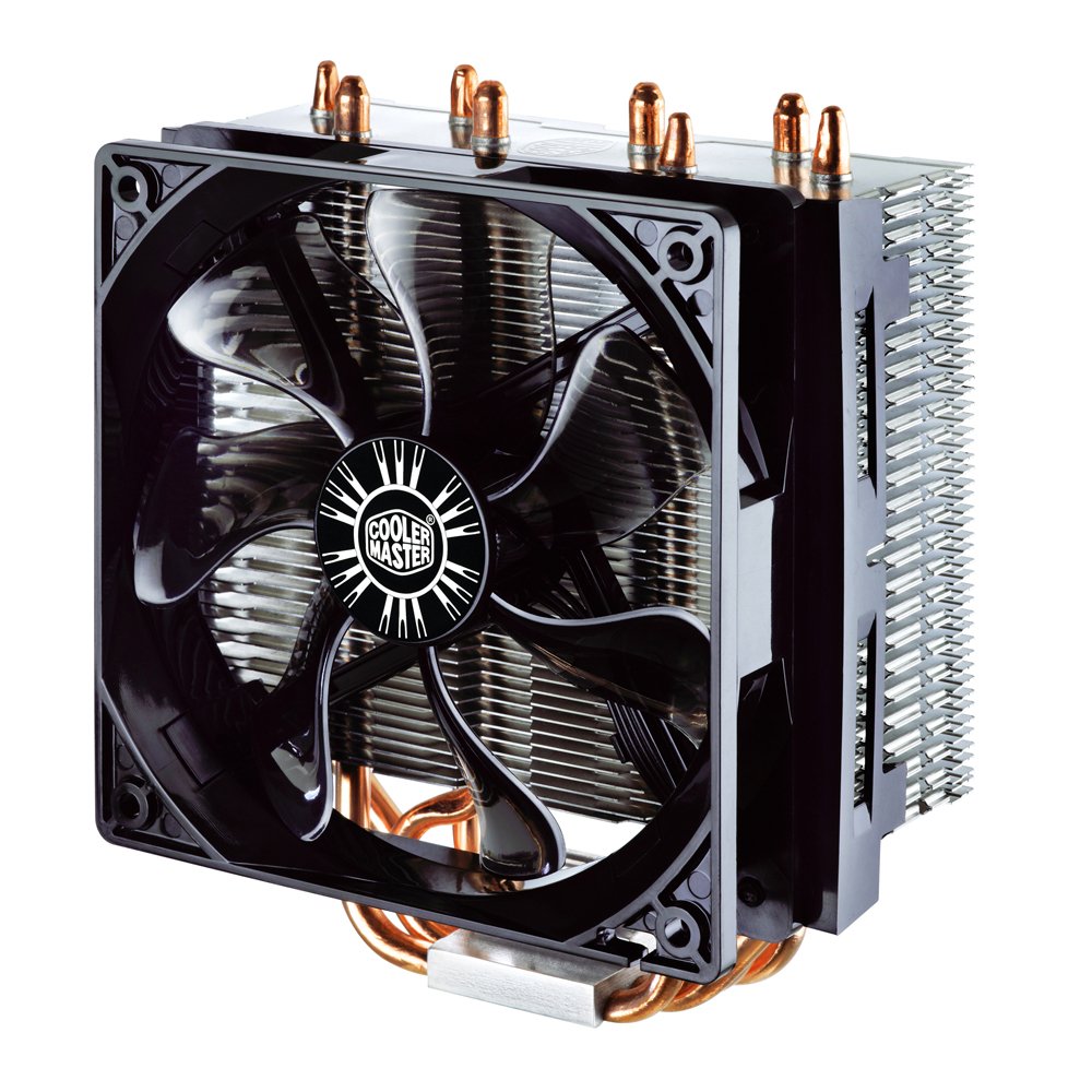 Buy Cooler Master Hyper T4 CPU Air Cooler '4 Heatpipes, 1x 120mm PWM