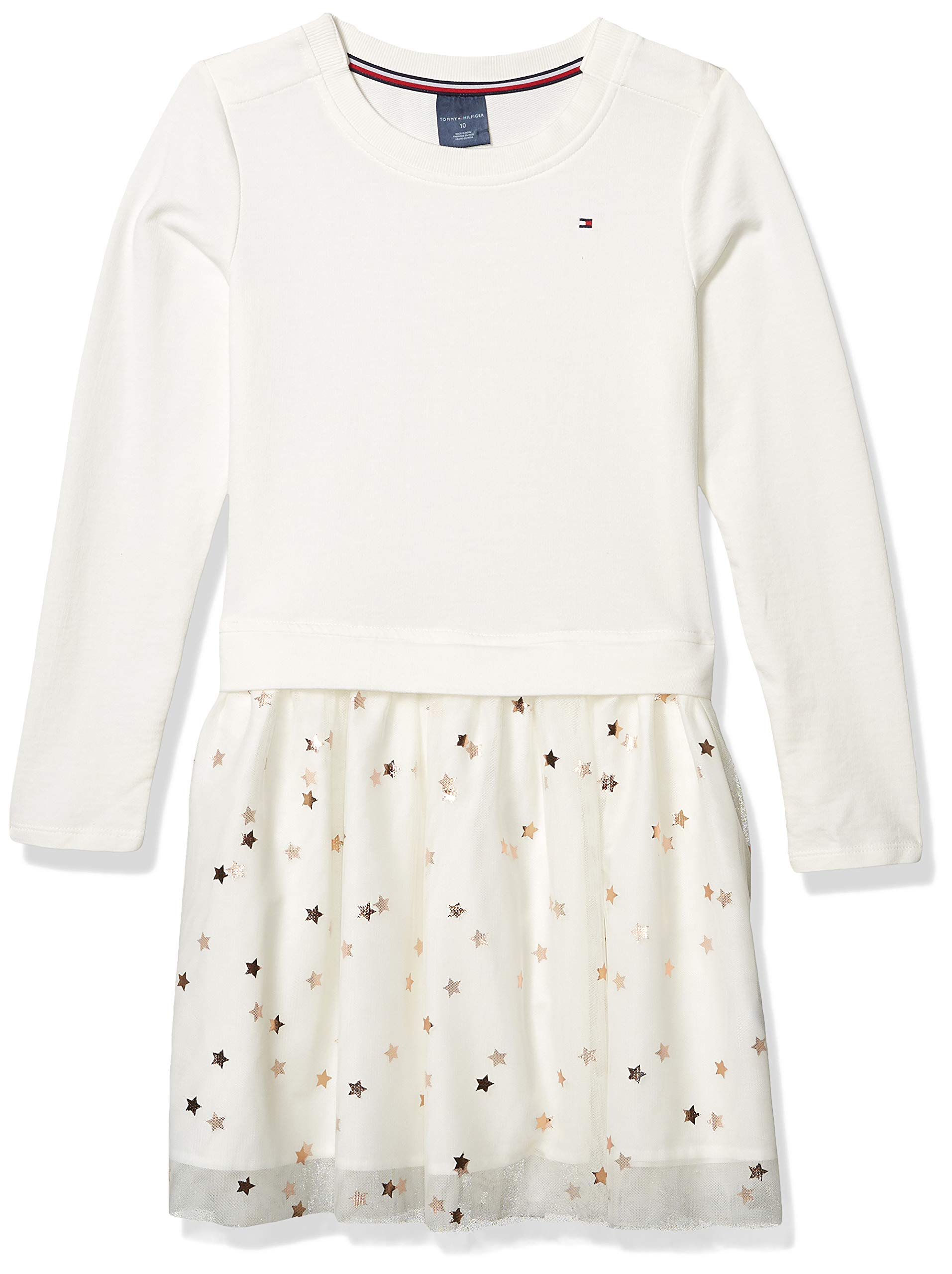 Tommy Hilfiger Girls' Adaptive Dress with Velcro