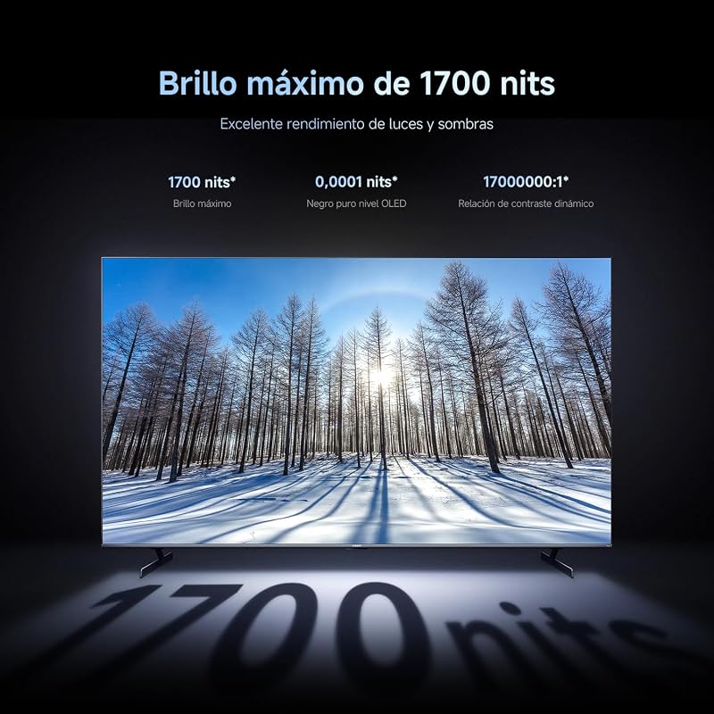 TV S Pro Mini LED 65, Smart TV, Dolby Vision, Dolby Atmos, 4k QLED, 144Hz, Google TV, HDR 10+, Triple Tuner, DVB T2, MEMC, DTS-X, Harman AudioEFX, Prime Video, Google Assistant, Airplay2 — foto 4 de 8