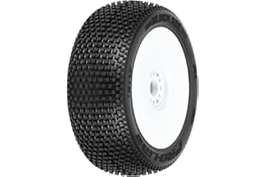 Pro-Line Racing Blockade S3 18 Buggy MTD V2 White Wheels F/R PRO9039233 RC Tire