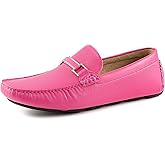 Amali Cola - Driving Moccasins for Men – Mens Slip On Loafers, Moccasins, Slip-on Dress Shoes - Driving Loafers with Matching Color Bit