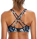 Attraco sports bra for women medium support