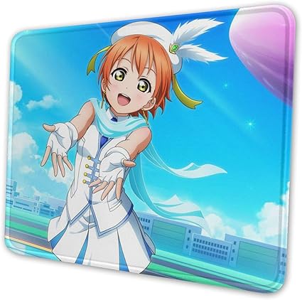 Amazon ラブライブ スクスタ 星空凛 マウスパッド 可愛い 漫画 小型レ まうすぱっど うずい てんげん ゲームのマウスパッド 滑り止めマウスマット オフィスコンピュータラップトップ用 萌え かわいい グッズ プレゼント 7 9 X 9 5 In 家電 カメラ