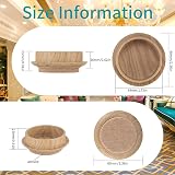 CHUYOU Felt Floor Cups 8 pcs 45 mm Round Furniture Pads Non Slip Protectors view 2