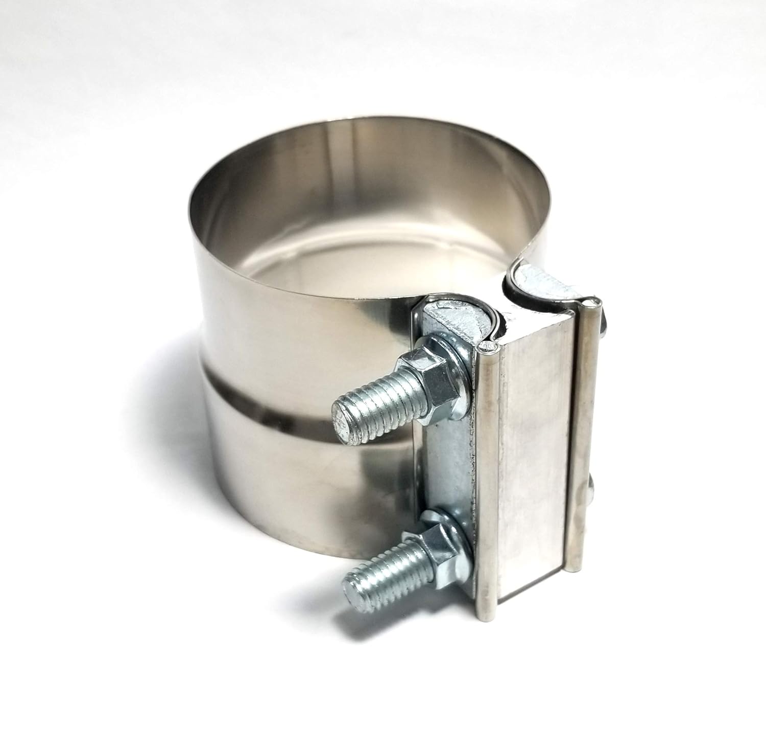 2.75 Stainless SS304 Preformed Lap Joint Exhaust Band Clamp Hangers