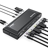 WAVLINK DisplayLink Laptop Docking Station Dual