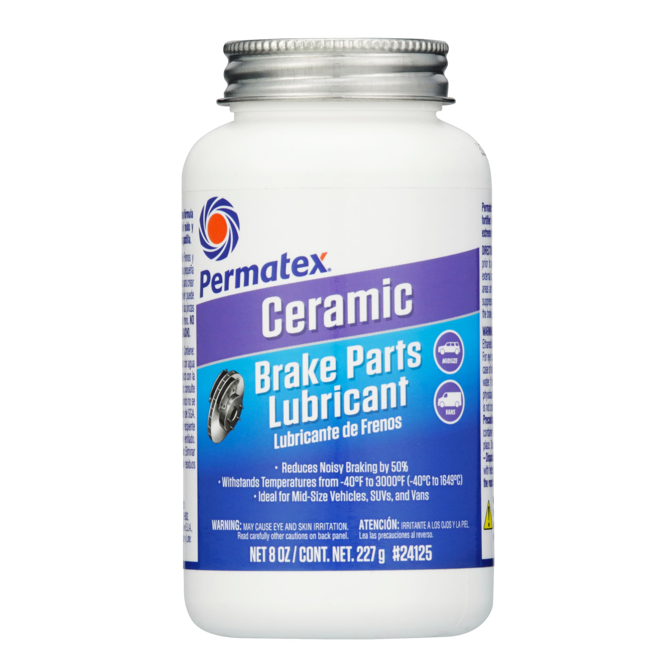 thumbnail image 2 of Permatex Ceramic Extreme Brake Parts Lubricant - 8 Oz Brush-Top Bottle (24125) 2 of 6