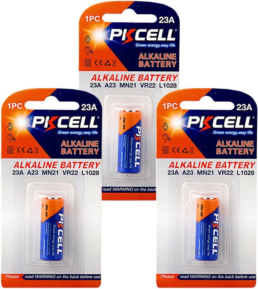 12V Doorbell Battery 23A Count 3Pcs Home Audio & Theater