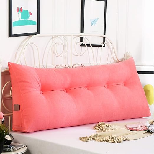 Almohada Triangular Cojín De Cabecera Suave Almohada De Lectura