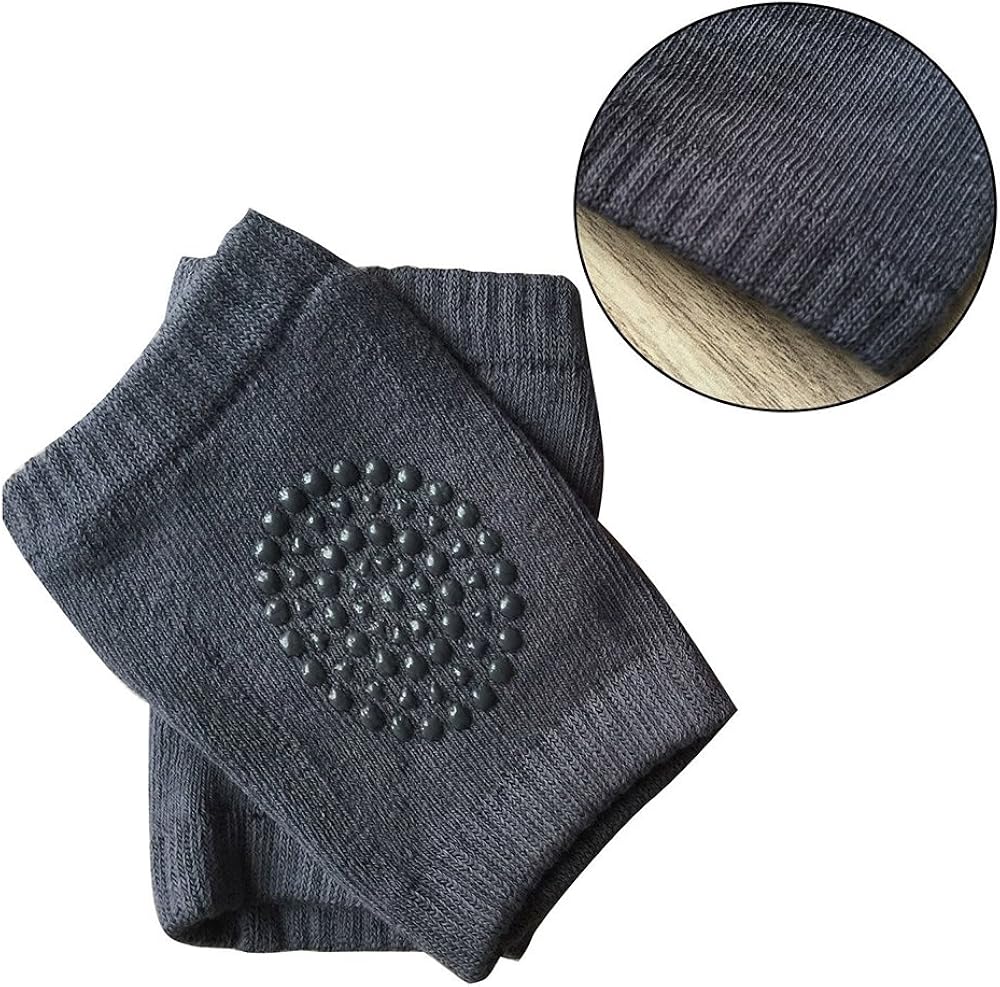 Baby Crawling Anti-Slip Knee, Unisex Baby Toddlers Kneepads 5 Pairs: Clothing