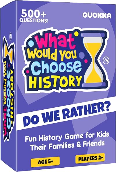 QUOKKA Board Game for Kids 8-12 What Would You Choose Family Card Game