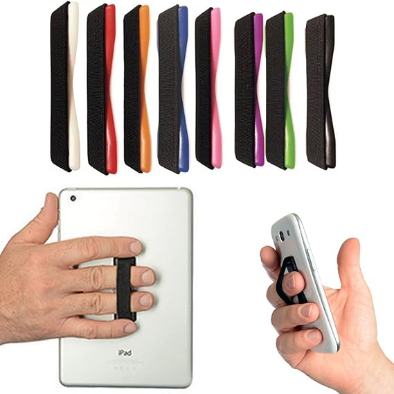 Finger Grip Elastic Selfie Strap Phone Holder Mount For Amazon.co.uk Electronics