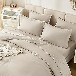 Litanika Comforter King Size Set Tannish Grey - 7
