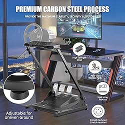 Grefinity Racing Wheel Stand，Height Adjustable