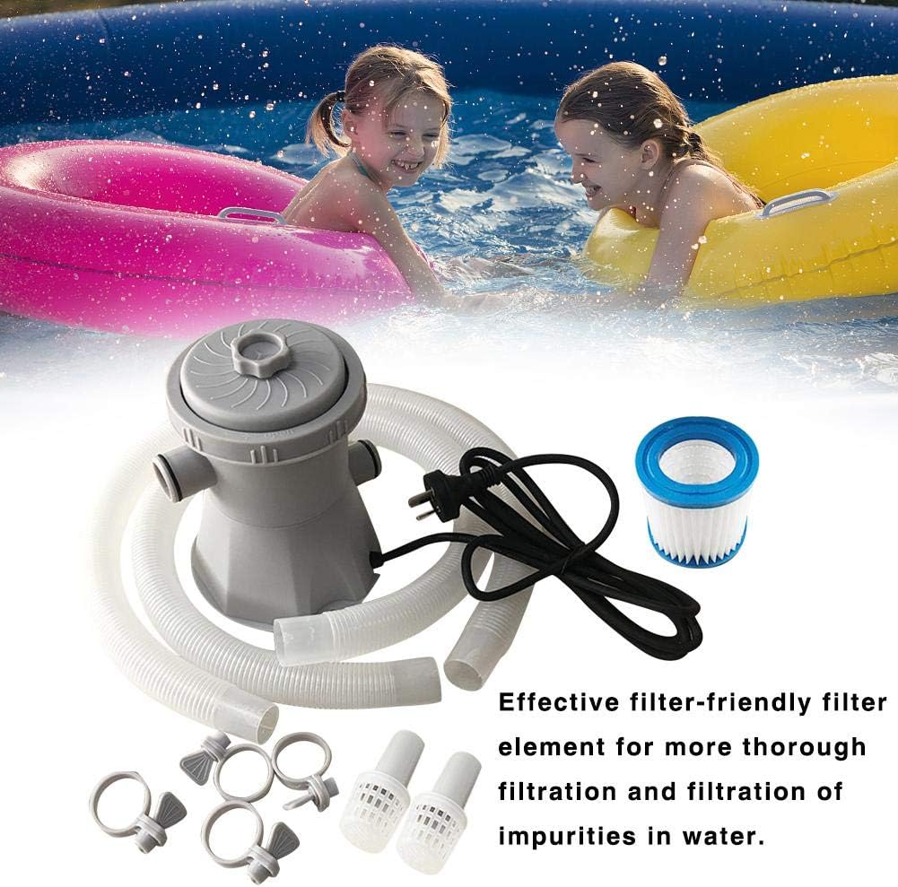 Lifesongs Wasserpumpe Pool Filter Filterset 300 Gallonen Oberirdisch Fur Die Zirkulation Des Schwimmbades Filterpumpe Poolpumpen Gispert Sanitar