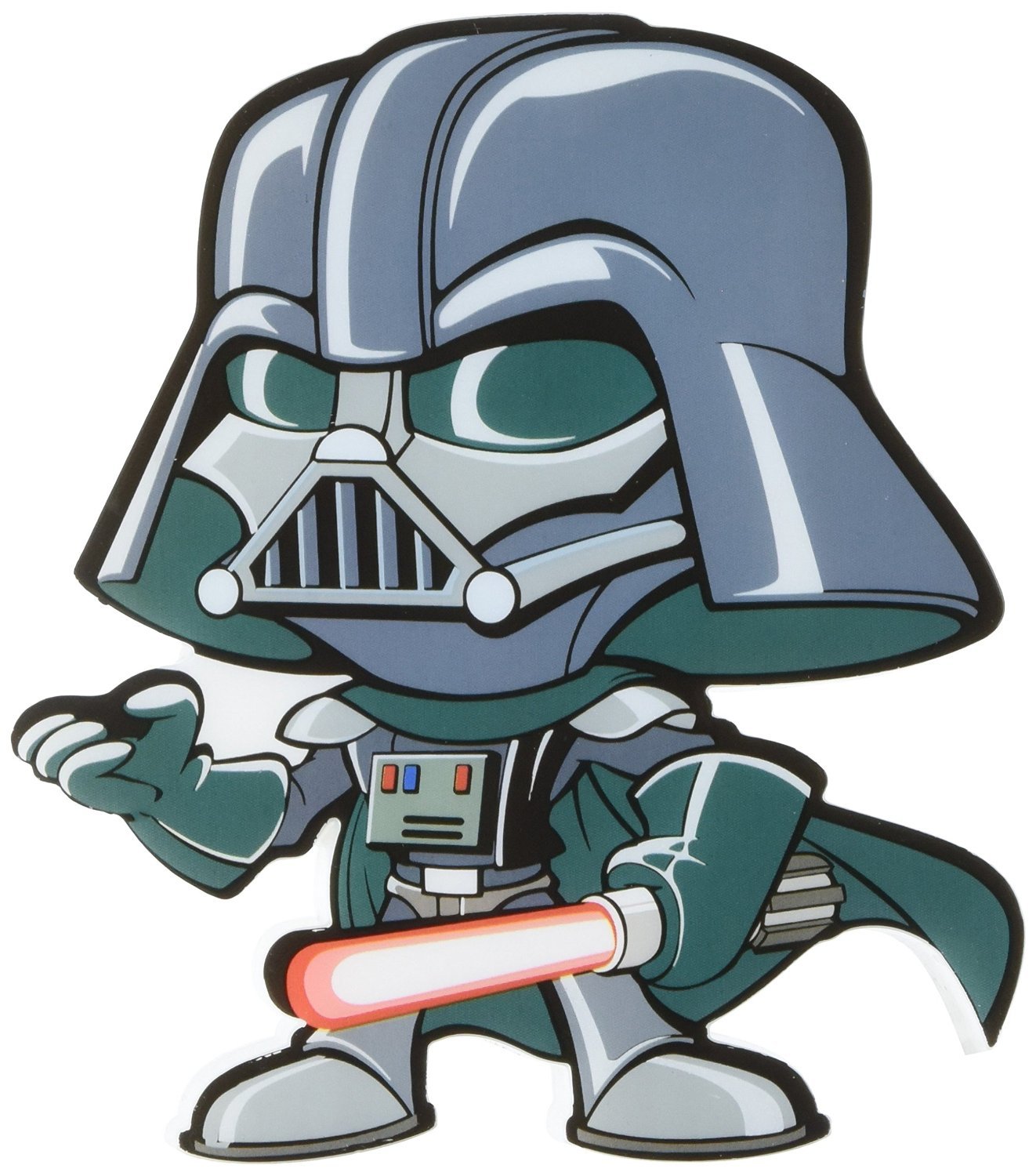 3DLightFX Star Wars Darth Vader 3D Deco Mini-Sized LED Wall Light