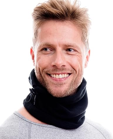 Hilltop Polar Multifunktionstuch/Mütze/Motorradmaske/Skimaske/Kälteschutz/Gesichtsmaske/Halswärmer/Polar Halstuch mit Kordelz