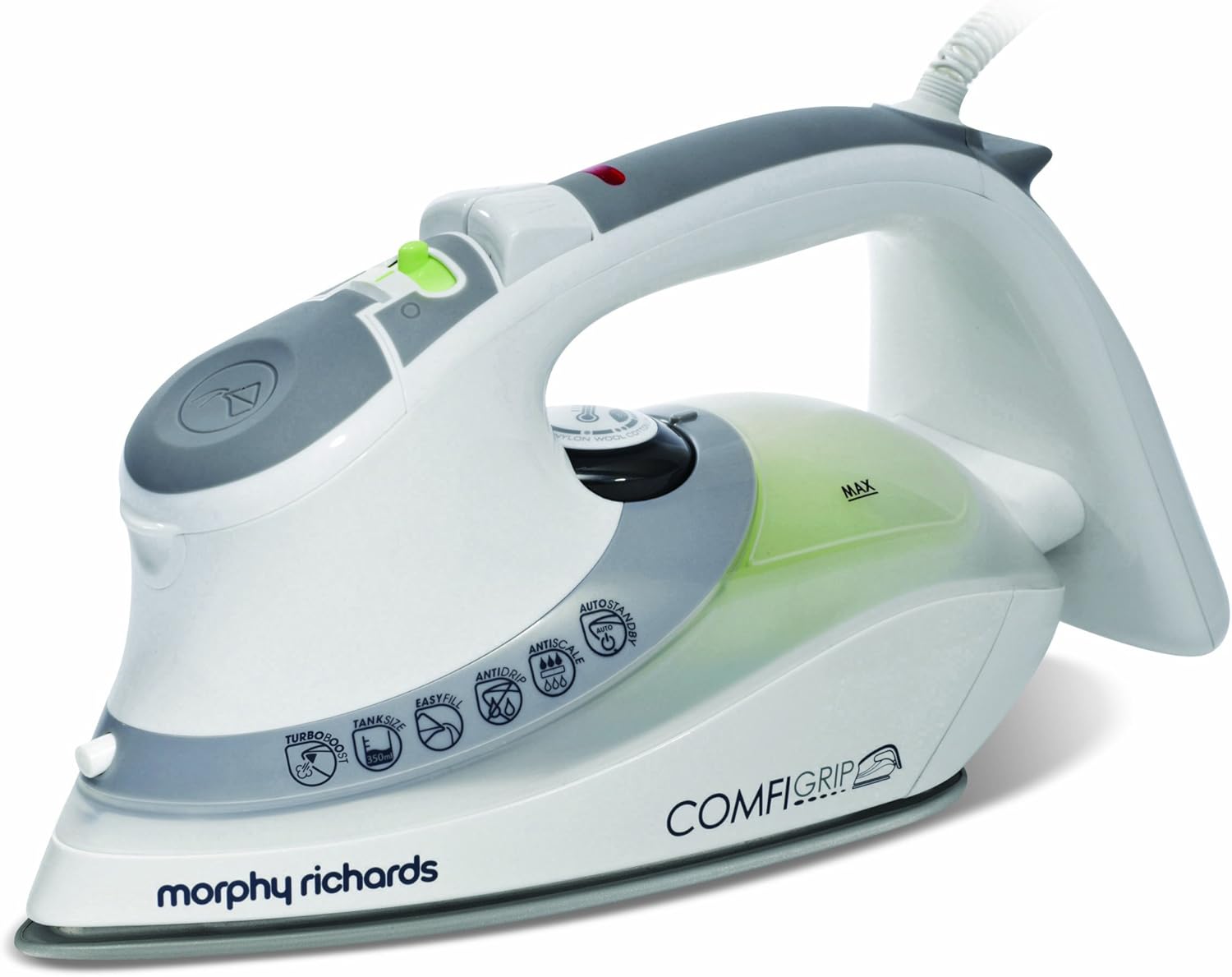 Morphy Richards Comfigrip 40868 Eco Steam Iron with Diamond Soleplate