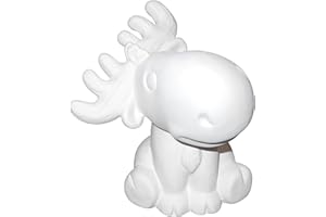 NEW HAMPSHIRE CRAFTWORKS The Lovable Moose from Maine - Paint Your Own Moose-rific Ceramic Keepsake