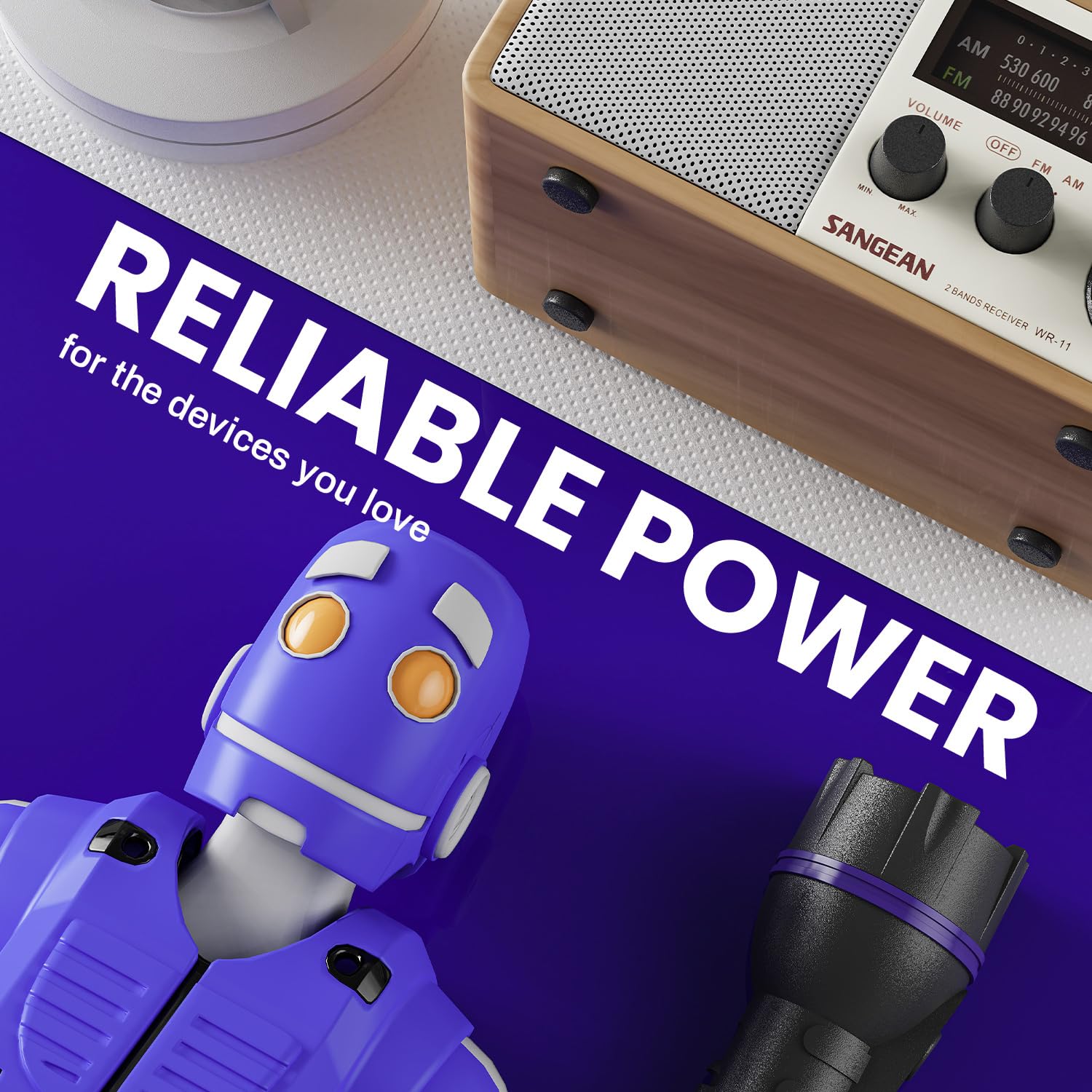 KINGCELL C Batteries 8 Pack, Alkaline Hight Performance C Battery with 10-Year Shelf Life，Long-Lasting Power 1.5V C Cell Battery for Flashlights,Remotes,Clocks,Stereos,etc.
