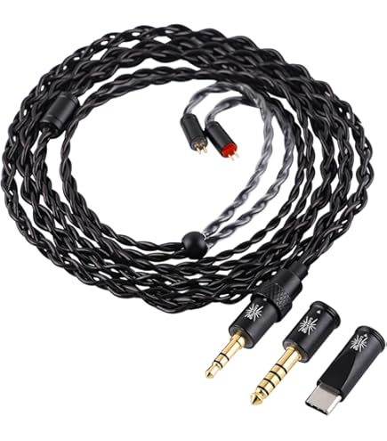Amazon.com: Arklove 16 Core 7N OCC Headphone Earphone Cable for