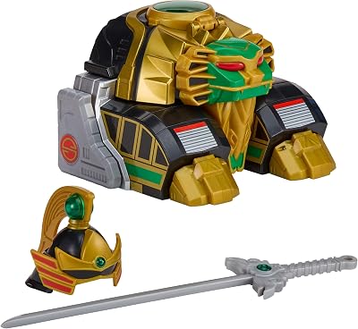 Power Rangers Black Ranger Lion Thunderzord Mighty Morphin Zord Toy