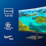 Philips 241E1SC 24 Inch Curved Full HD Monitor 75Hz VA FreeSync HDMI VGA view 5