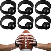 Kuyafenni American Football Catching Trainer Band 6PCS | Catch Football Receiving Training Aid, Adjustable Rugby Catching Training Hand Strap, Volleyball Beginner Practice Fingertip